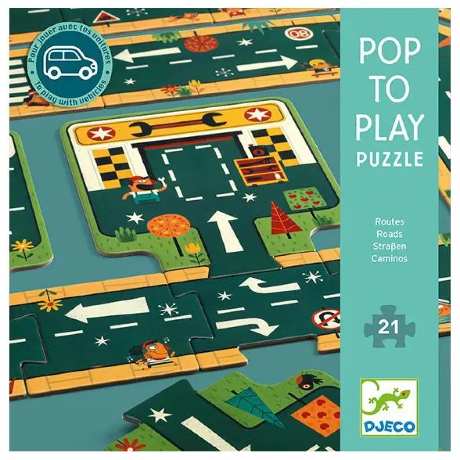 Djeco Pop to play Routes| Jeux De Société|Jeux Éducatifs