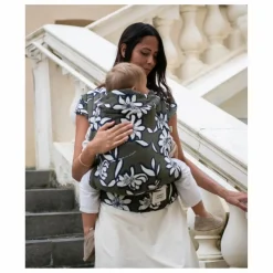 Sale Mama Hangs Porte-bébé Carry & Bloom | Vert kaki