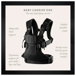 BabyBjörn Porte-bébé One Air en mesh || Porte-Bébé|Puériculture