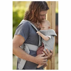 Clearance BabyBjörn Porte-bébe Mini en mesh | Gris clair
