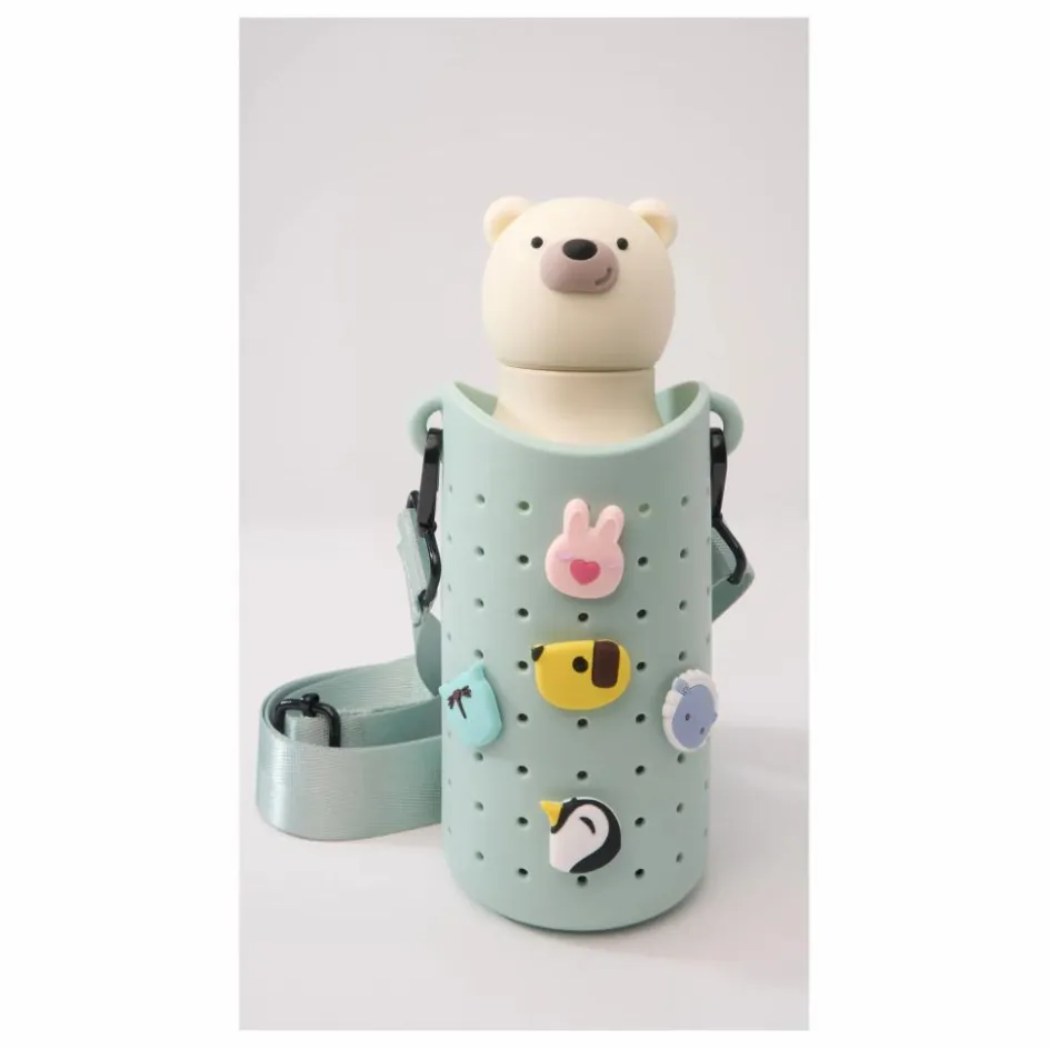 Enfant Asobu Vaisselle Enfant*Porte-gourde avec 5 charms