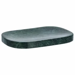 Madam Stoltz Porte-savon en marbre | Vert
