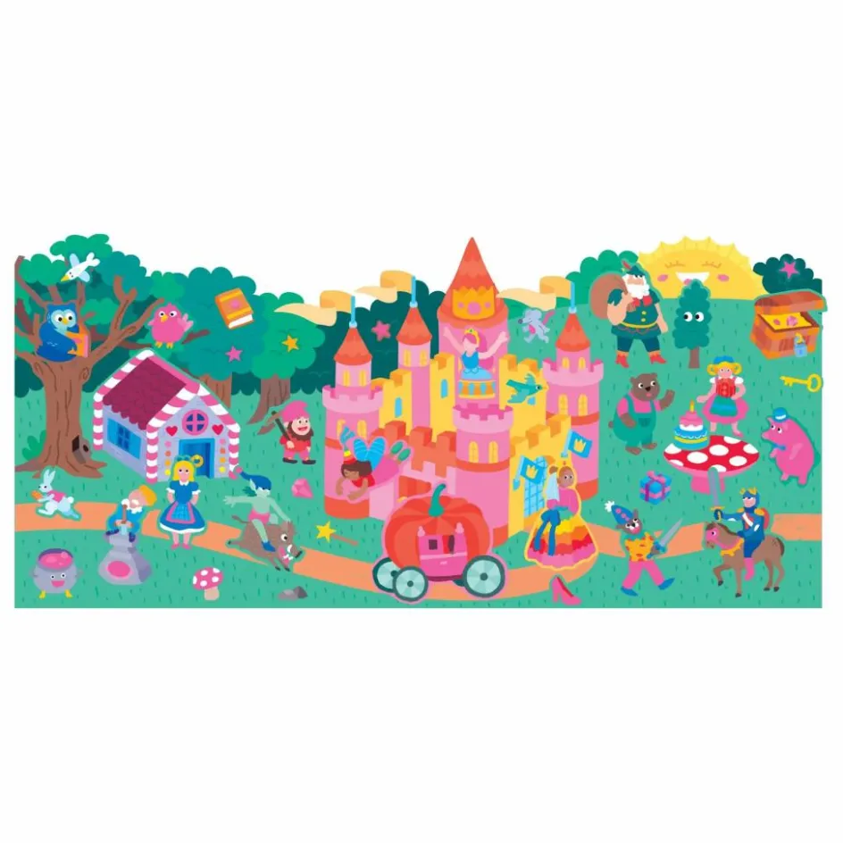 New Omy x Gallimard Jeunesse Poster à colorier Once Upon A Time Multicolore
