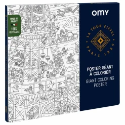 Omy Loisirs Créatifs*Poster Géant Tour Eiffel |