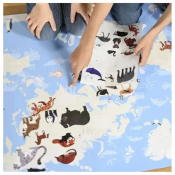 Poppik Loisirs Créatifs*Poster sticker Animaux