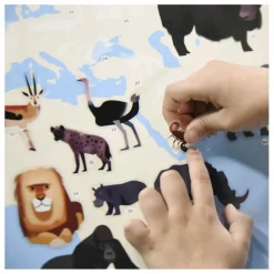 Poppik Loisirs Créatifs*Poster sticker Animaux