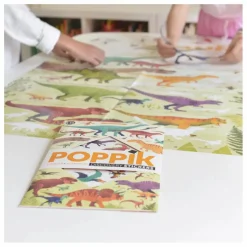 Poppik Poster sticker Dinosaures| Loisirs Créatifs