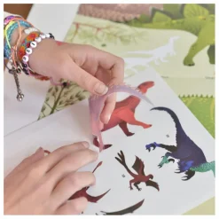 Poppik Poster sticker Dinosaures| Loisirs Créatifs