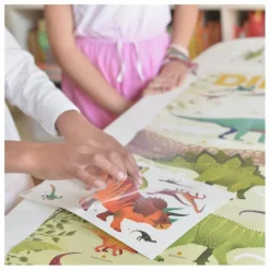 Poppik Poster sticker Dinosaures| Loisirs Créatifs