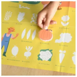 Poppik Poster stickers La ferme| Loisirs Créatifs