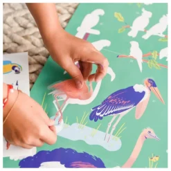 Online Poppik Poster stickers Oiseaux Multicolore