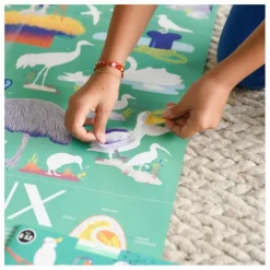 Online Poppik Poster stickers Oiseaux Multicolore
