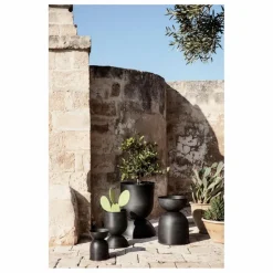 Ferm Living Pot Hourglass | Noir
