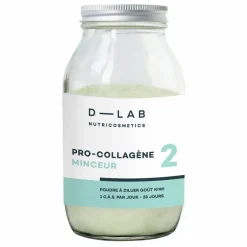 D-LAB NUTRICOSMETICS Compléments Alimentaires*Poudre Pro-Collagène Minceur - 500 ml