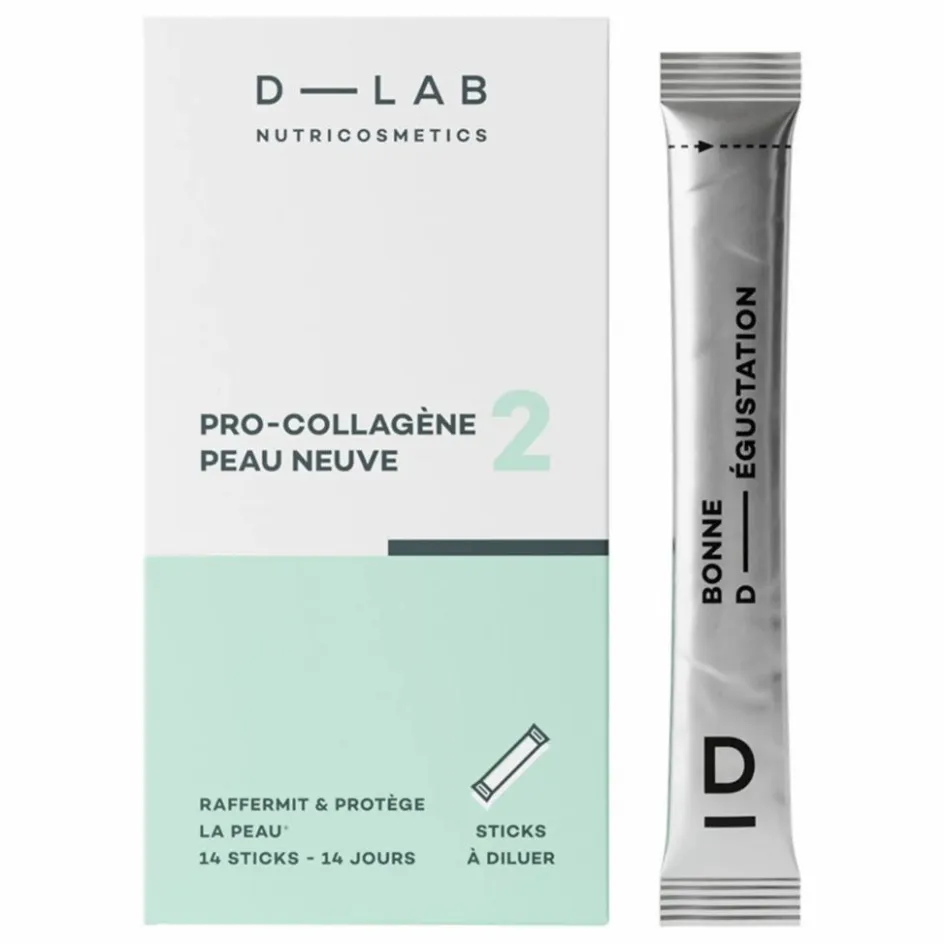 Clearance Poudre Pro-Collagène Peau Neuve - 14 sticks Homme Compléments Alimentaires|Soins, Wellness
