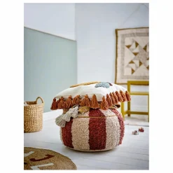 Sale Bloomingville Mini Pouf Charoline Multicolore