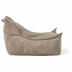 Online Kid's Concept Pouf en velours côtelé | Marron