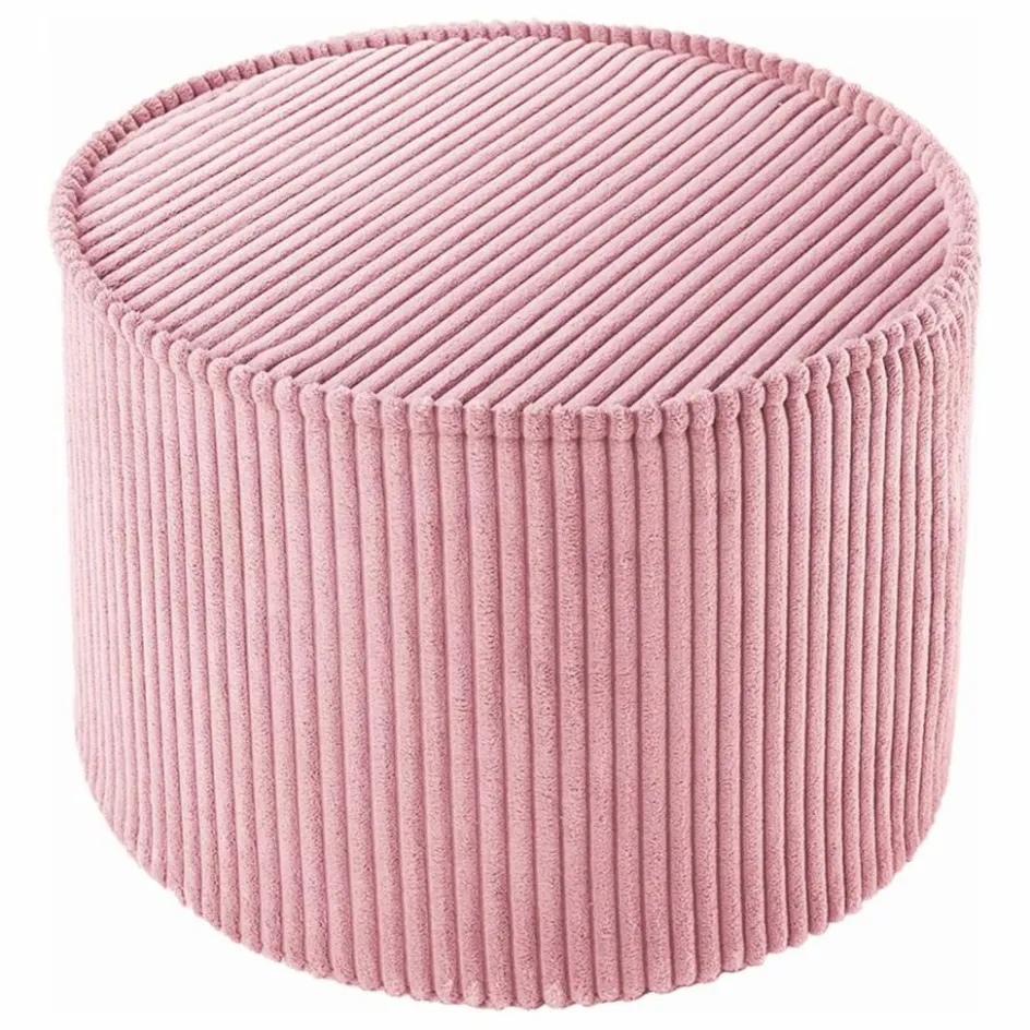 Wigiwama Pouf en velours côtelé ||Enfant Matelas De Sol, Poufs Enfant