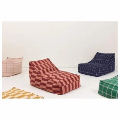 Hot Pouf long Vibes Tiles | Enfant Matelas De Sol, Poufs Enfant|Poufs, Matelas De Sol