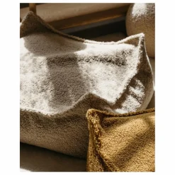 Wigiwama Pouf ottoman en teddy | Beige