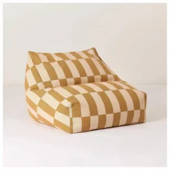 Outlet Nobodinoz Pouf Vibes | Jaune moutarde