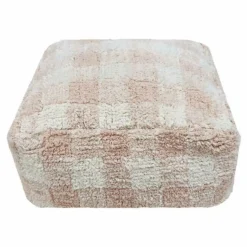 Lorena Canals Pouf Vichy | Rose