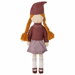 Bloomingville Mini Poupée Elfe fille en coton et lin| Poupées