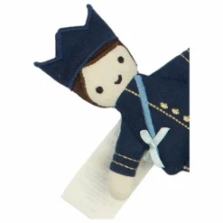 Fabelab Poupée Roi || Doudous, Peluches|Doudous Et Peluches