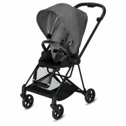 Outlet Cybex Poussette complète évolutive Mios chassis noir | Gris clair