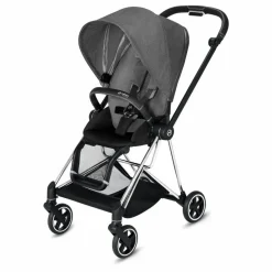 Cybex Poussettes|Puériculture*Poussette complète évolutive Mios chassis chrome |