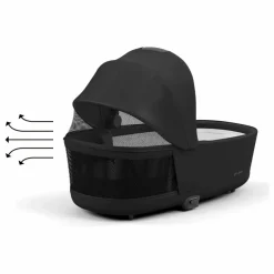 Cybex Poussettes|Puériculture*Poussette évolutive Priam châssis rose gold |