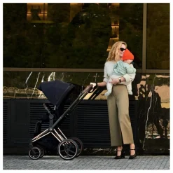 Hot Poussette évolutive Priam 2022 châssis rose gold | Poussettes|Puériculture