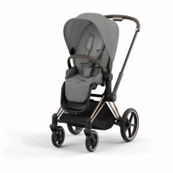 Cybex Poussette évolutive Priam châssis rose gold || Poussettes|Puériculture