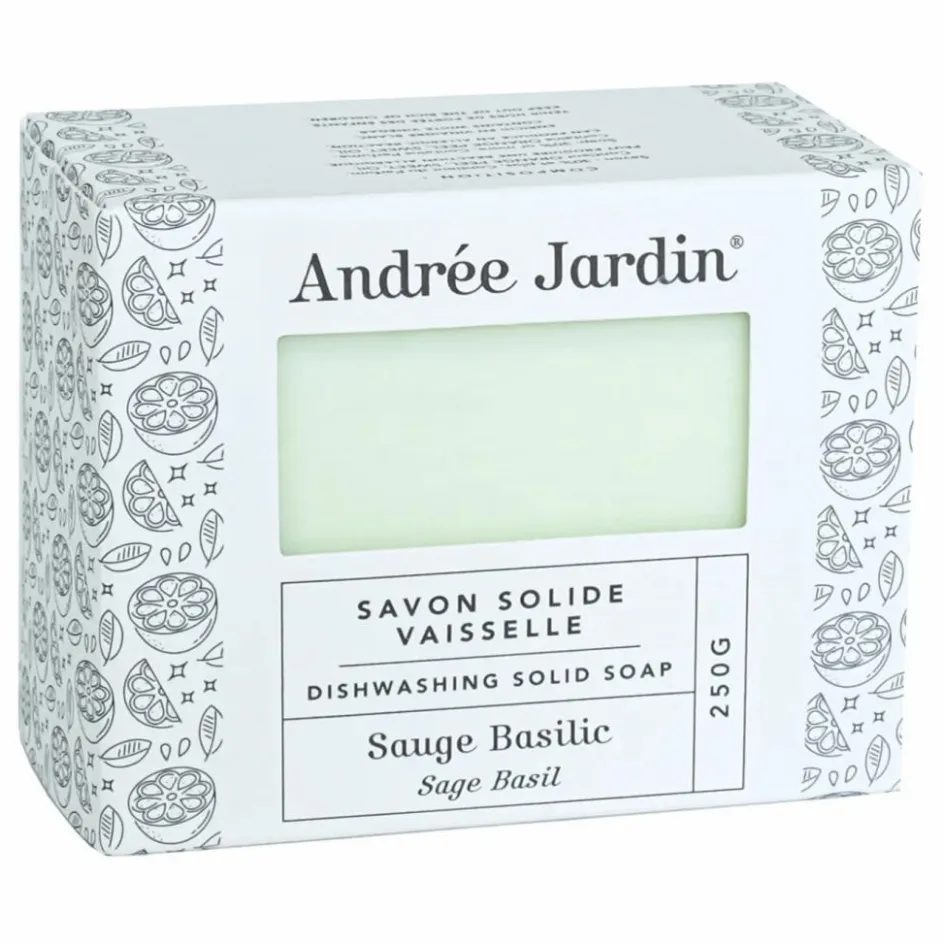 Andrée Jardin Nettoyage Et Entretien*Produit vaisselle solide - Sauge Basilic |