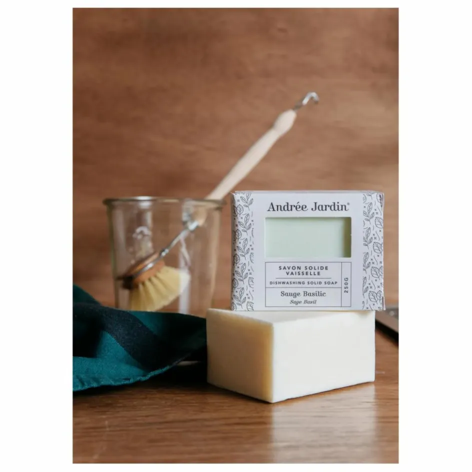 Andrée Jardin Nettoyage Et Entretien*Produit vaisselle solide - Sauge Basilic |