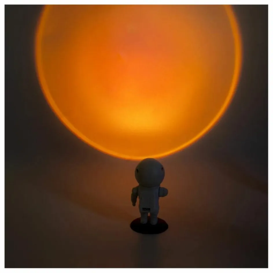 Hot MOB Projecteur de Coucher de Soleil Astrolight Jaune