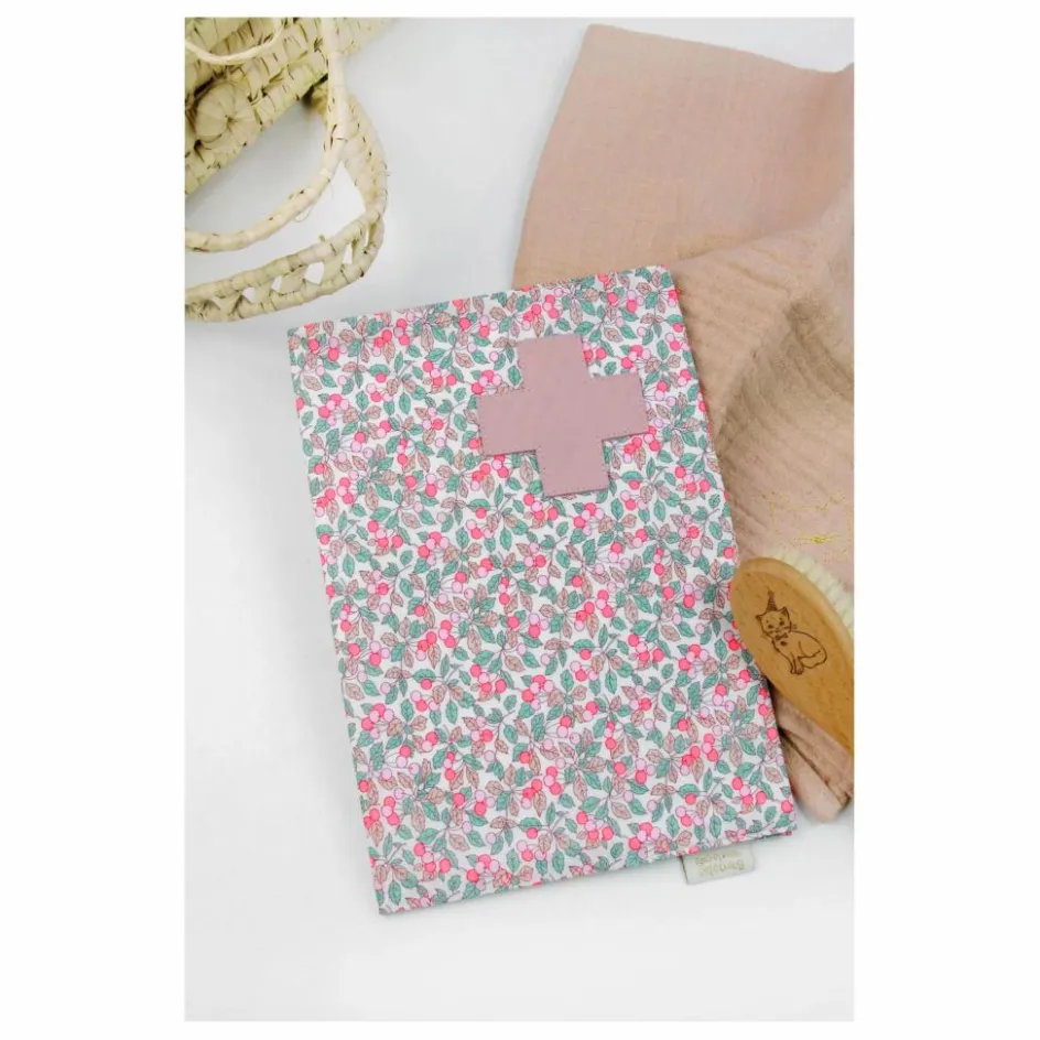 Discount Barnabé aime le café Protège carnet de santé Nina | Rose