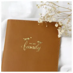 Discount Protège livret de famille en cuir | Puériculture|Sacs À Langer, Trousses