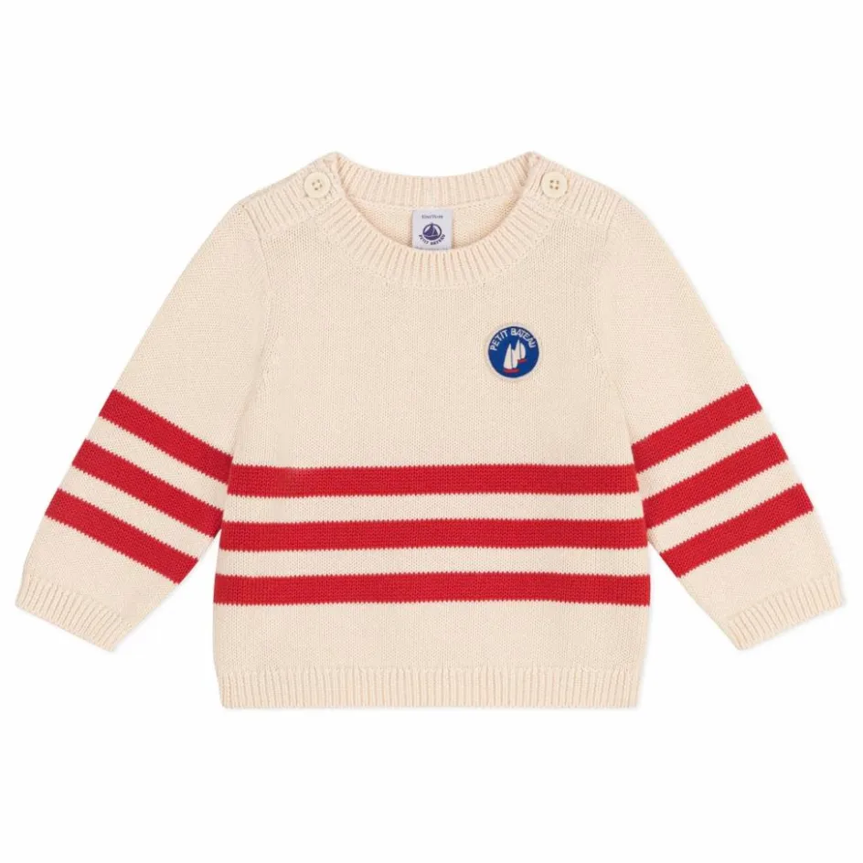 Petit Bateau Pulls, Gilets*Pull Bastien Coton Bio |