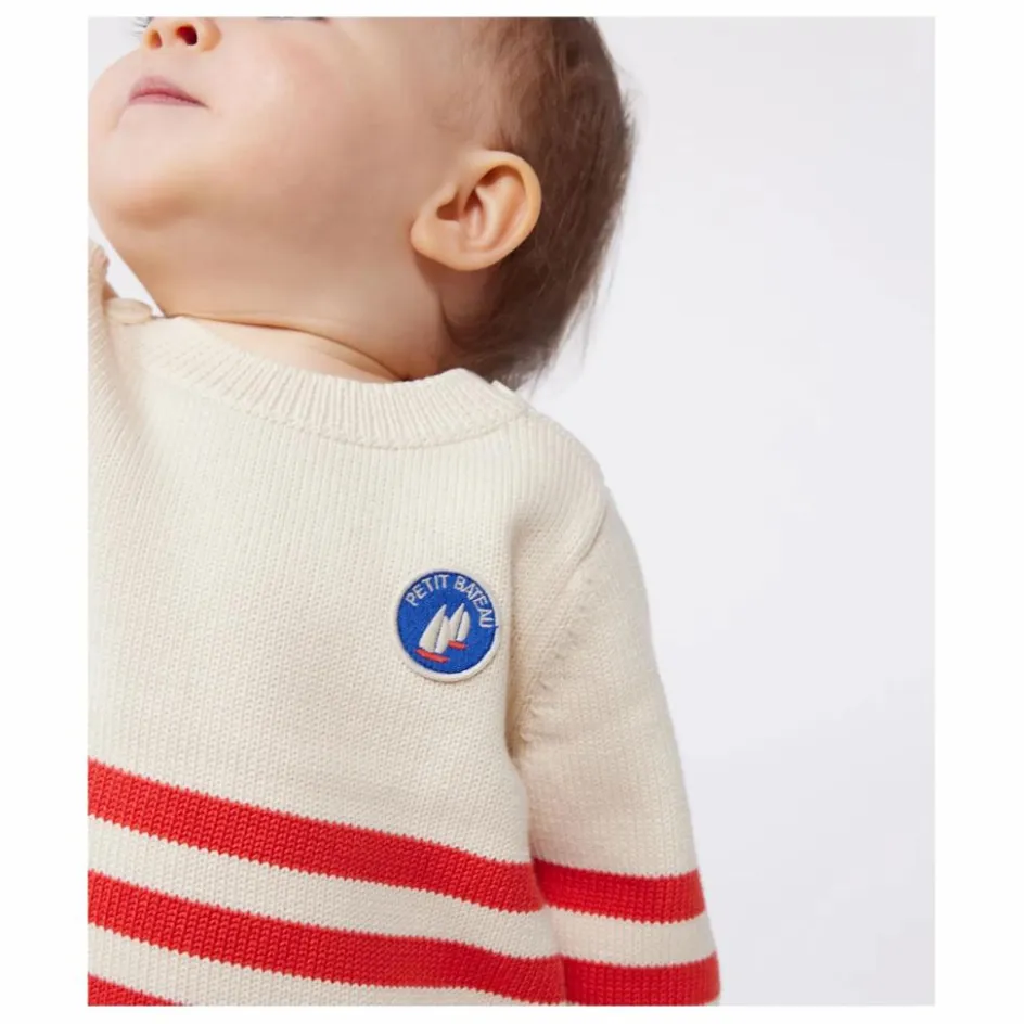 Petit Bateau Pulls, Gilets*Pull Bastien Coton Bio |