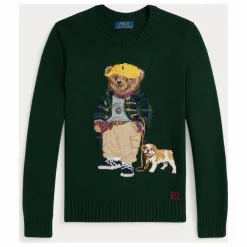 Discount Ralph Lauren Pull Bear | Vert foncé