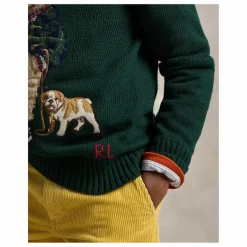 Discount Ralph Lauren Pull Bear | Vert foncé