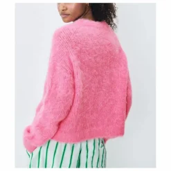 Discount American Vintage Pull Bymi Alpaga | Rose
