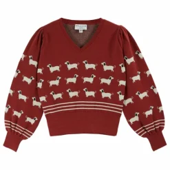 Femme Emile et Ida Pulls, Gilets*Pull Cali Chien Coton Bio |
