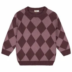 Enfant Yuki Pulls, Gilets|Pulls, Gilets*Pull Carreaux Coton Bio |
