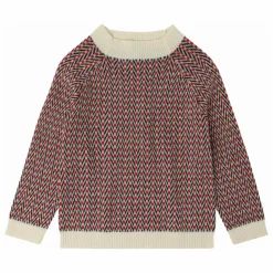 Discount FUB Pull Chevrons Laine de Mérinos | Ecru