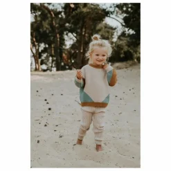 Yuki Pull Chunky Coton Bio Color Block ||Enfant Pulls, Gilets|Pulls, Gilets