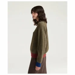 Femme Momoni Pulls, Gilets*Pull Clover Laine Mérinos |