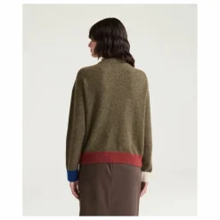Femme Momoni Pulls, Gilets*Pull Clover Laine Mérinos |