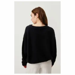 American Vintage Pull Col Bateau Vitow Alpaga et Laine ||Femme Pulls, Gilets